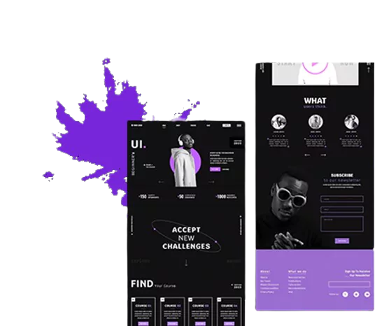 Webdesign Beispiel